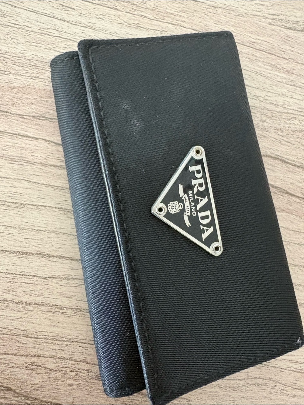 Prada vintage nylon black key holder - Picture 2 of 15